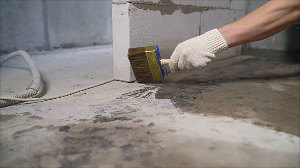 Crawl space vapor barrier installation in Corunna, IN